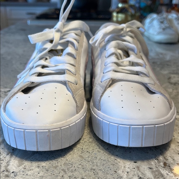 Puma Women's Puma Cali Star Lavender Fog White Sneakers Size 10 - Picture 4 of 13